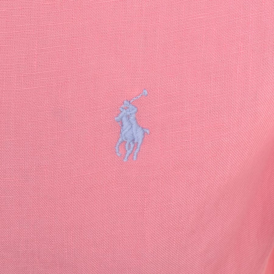 Ralph Lauren Long Sleeve Shirt Pink | Mainline Menswear